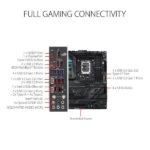 Asus ROG Strix Z790-E Gaming WIFI DDR5 LGA 1700 Intel Motherboard Supports Intel 12th, 13th & 14th Gen Processors - Image 4