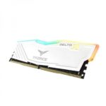 TeamGroup T-Force Delta RGB 8GB (8GBX1) DDR4 Ram 3200Mhz – White