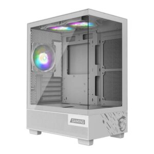MSI PAG PANO M110A M-ATX Mid Tower Cabinet (White)