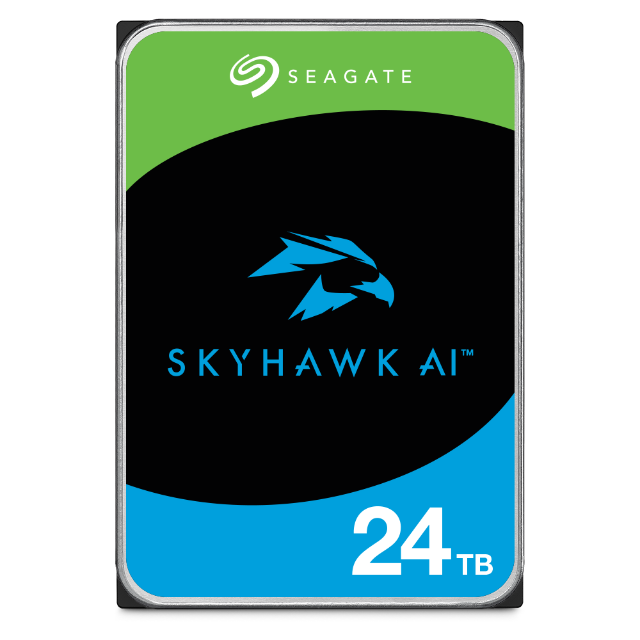 Seagate Skyhawk AI 24TB 3.5 inch 512MB Cache SATA Surveillance Hard Drive Seagate Skyhawk AI 24TB 3.5 inch 512MB Cache SATA Surveillance Hard Drive
