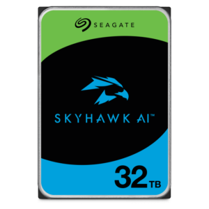 Seagate Skyhawk AI 32TB 3.5 inch 512MB Cache SATA Surveillance Hard Drive