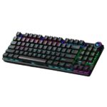Aula M75 Tri-Mode (2.4G/Bluetooth/Wired) wHot Swappable RGB Backlit Wireless Mechanical Gaming Keyboard