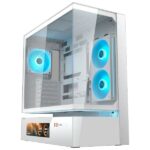 COUGAR CFV235 Vision ARGB ATX Mid Tower Cabinet (White)