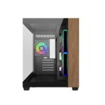 Cooler Master Elite 481 Wood Micro ATX Mid Tower Cabinet Black (E481-KHNN-S00) - Image 3