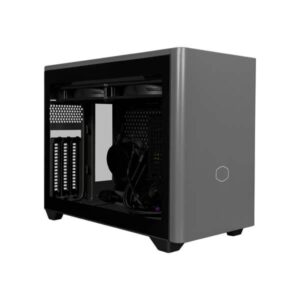 Cooler Master MasterBox NR200P Max (M-ITX) Mini Tower Cabinet (Black-Grey)
