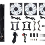 Cooler Master MasterLiquid 360L Core 360mm ARGB CPU Liquid Cooler (Black) - Image 4