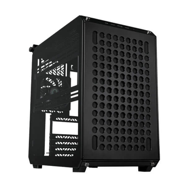 Cooler-Master-Qube-500-Flatpack-ATX-Mid-Tower-Cabinet-Black-1.jpg Cooler Master Qube 500 Flatpack (ATX) Mid Tower Cabinet (Black) - Image 1