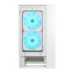 COUGAR OmnyX Mid-Tower ATX Panoramic PC Case (White) - Image 2