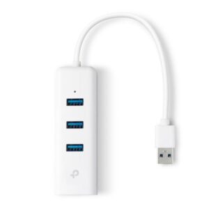 TP-Link UE330 V3 USB 3.0 3-Port Hub & Gigabit Ethernet Adapter 2 in 1 USB Adapter