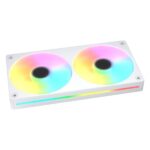Cougar Unity 240 ARGB 120mm Single‑Frame PWM ARGB Case Fan - White - Image 3