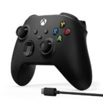 Microsoft Xbox X/S Wireless Controller Carbon Black with USB C Cable