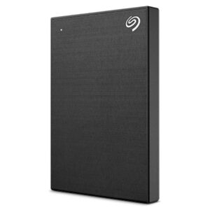 Seagate Backup Plus Slim 2TB External Hard Drive (Black)