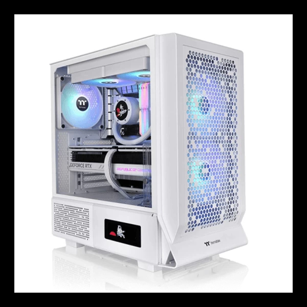 ca-1y2-00m6wn-01-image-main-600x600-1.jpeg Thermaltake Ceres 330 TG ARGB Snow (E-ATX) Mid Tower Cabinet (White) - Image 1