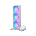Cooler Master MasterLiquid Atmos II LCD 360mm White ARGB CPU Liquid Cooler - Image 2