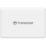 Transcend RDF8 USB 3.1 Gen 1 Card Reader (White) - Image 2