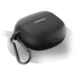 Bose Ultra Open Earbuds Wireless Charging Case Cover (Black)