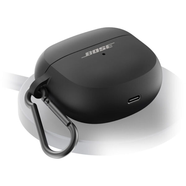 Bose Ultra Open Earbuds Wireless Charging Case Cover (Black)