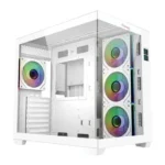 Dawg X 617 ARGB ATX Mid Tower Case (White)