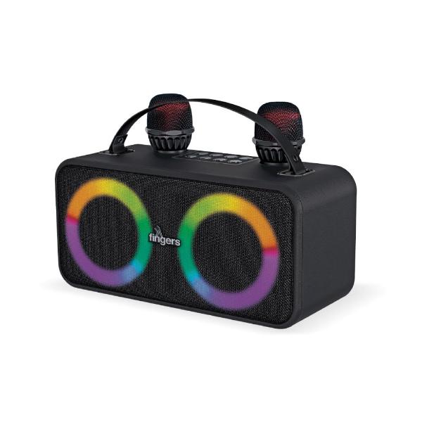 FINGERS 2Mic-Karaoke Portable Speaker with 2 Wireless Mics FINGERS 2Mic-Karaoke Portable Speaker with 2 Wireless Mics