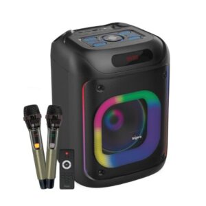 FINGERS 2Mic-ThunderBox Portable Speaker with 2 Wireless Mics