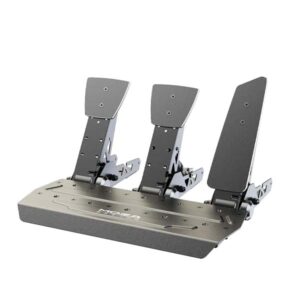 MOZA SR-P Pedals Set of Brake, Throttle and Clutch Pedal Load Cell Sim Racking Pedals for PC Gaming