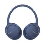 SONY WH-CH700N Active noise cancellation enabled Bluetooth Headset (Blue, On the Ear) - Image 2