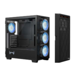 Dawg Y 804 Mid Tower ATX Cabinet (Black) - Image 2