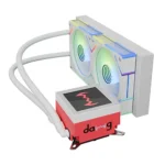 Dawg L240 AIO ARGB 240mm CPU Liquid Cooler (White) - Image 5