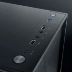 Dawg V 210 ATX Mid Tower Case (Black) - Image 2