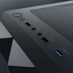Dawg V 240 ATX Mid Tower Case (Black) - Image 2