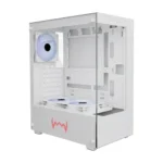 Dawg X 430 ARGB ATX Mid Tower Case (White)