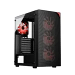 Dawg X 440 ARGB ATX Mid Tower Case (Black)