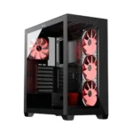Dawg X 520 ARGB ATX Mid Tower Case (Black)