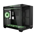 Dawg Y 740 ARGB M-ATX Cube PC Case (Black)