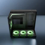 Dawg Y 740 ARGB M-ATX Cube PC Case (Black) - Image 3