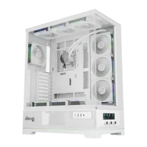 Dawg Y 990 ARGB E-ATX Mid Tower Case (White)