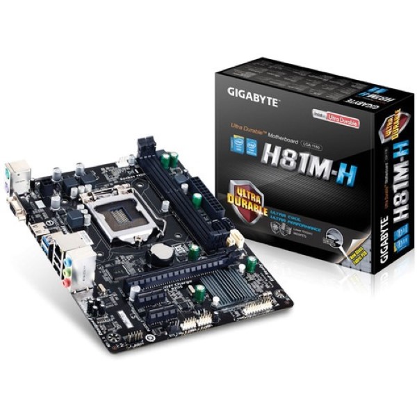 1397213116_IMG_386555.jpg Gigabyte GA-H81M-H Micro ATX Motherboard - Image 1