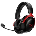 HyperX Cloud III – Wireless Black-Red Gaming Headset - (77Z46AA)