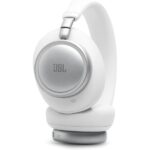 JBL Live 780NC Wireless Over-Ear True Adaptive Noise Cancelling Headphones (White) - Image 2