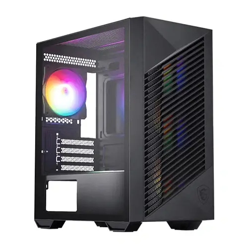 6c419255-7b28-4020-bb10-74e8248f404c MSI PAG SHIELD M500A Auto RGB M-ATX Mini Tower Case - Image 1
