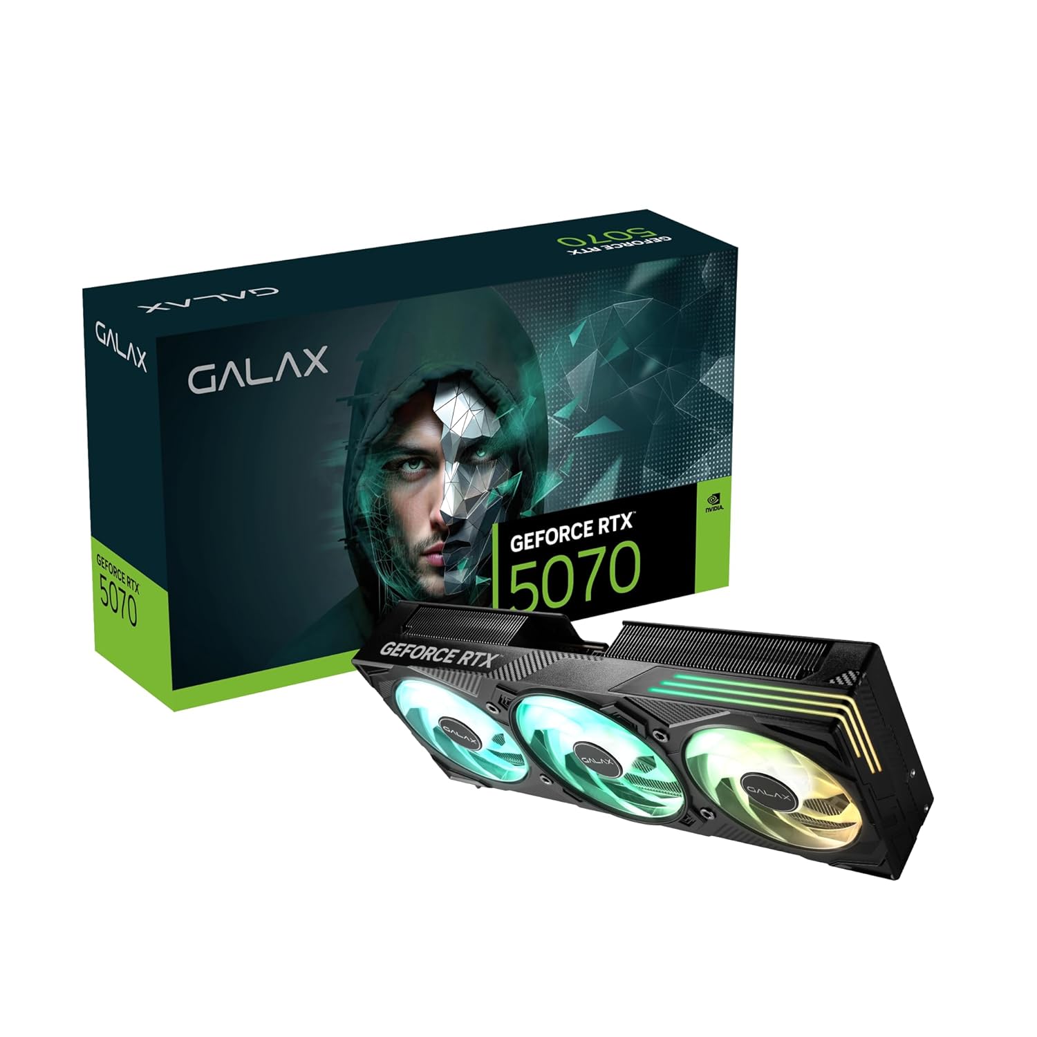 Galax Rtx 5070 EX Gamer 1-Click OC 12Gb GDDR7 Graphics Card Galax Rtx 5070 EX Gamer 1-Click OC 12Gb GDDR7 Graphics Card