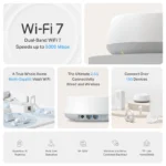 TP-Link BE5000 Deco BE25 Dual-Band Whole Home Mesh WiFi 7 System - 2 Pack - Image 4