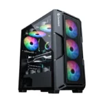 Consistent Lunar Gaming Cabinet 2010 | Support: Micro ATX/ATX/ITX | 6 FRGB Cooling Fan | Total Fan Option 8