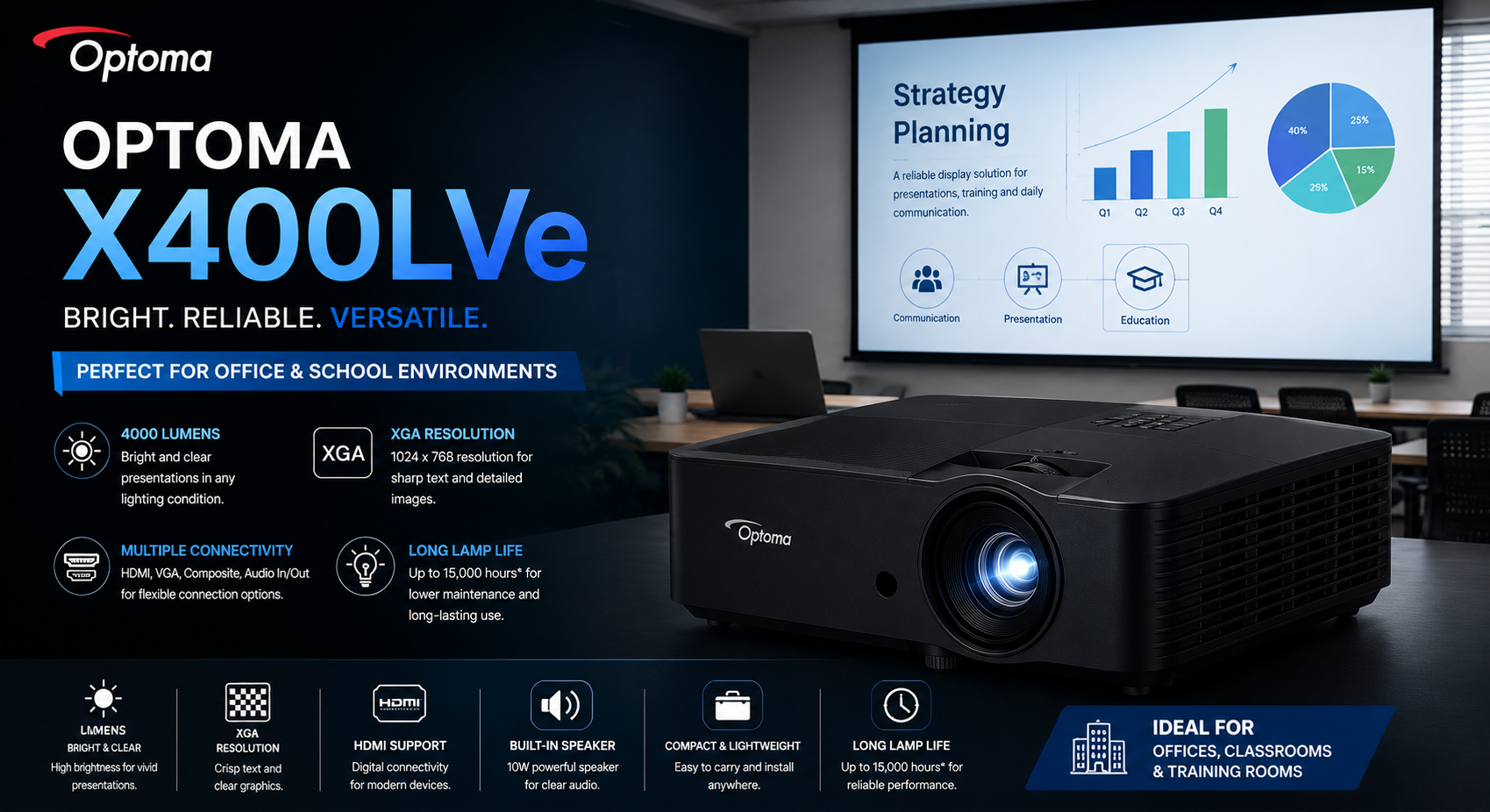 Optoma X400LVe