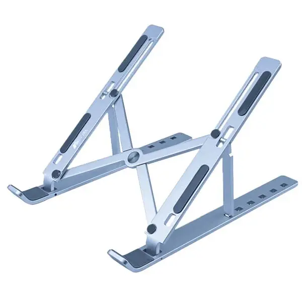 Consistent-Laptop-Aluminium-Stand-Adjustable-Portable-Computer-Riser-1 Consistent Laptop Aluminium Stand, Adjustable Portable Computer Riser - Image 1
