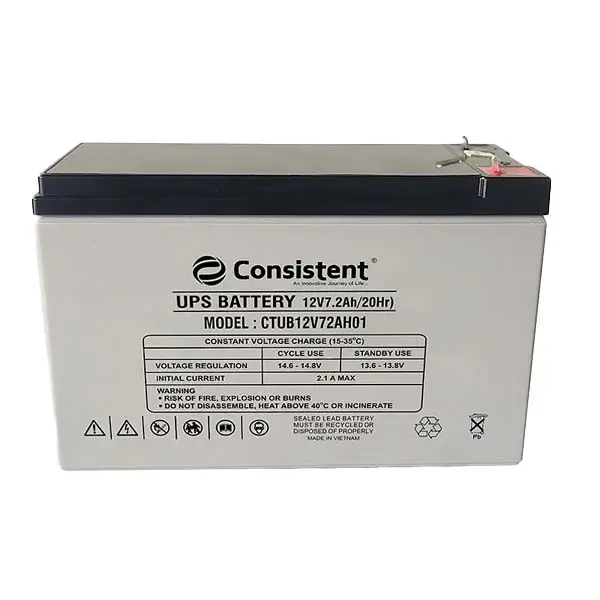 Consistent-UPS-Battery-12V-7AH-CTUB12V72AH01-1 Consistent UPS Battery 12V 7AH (CTUB12V72AH01) - Image 1