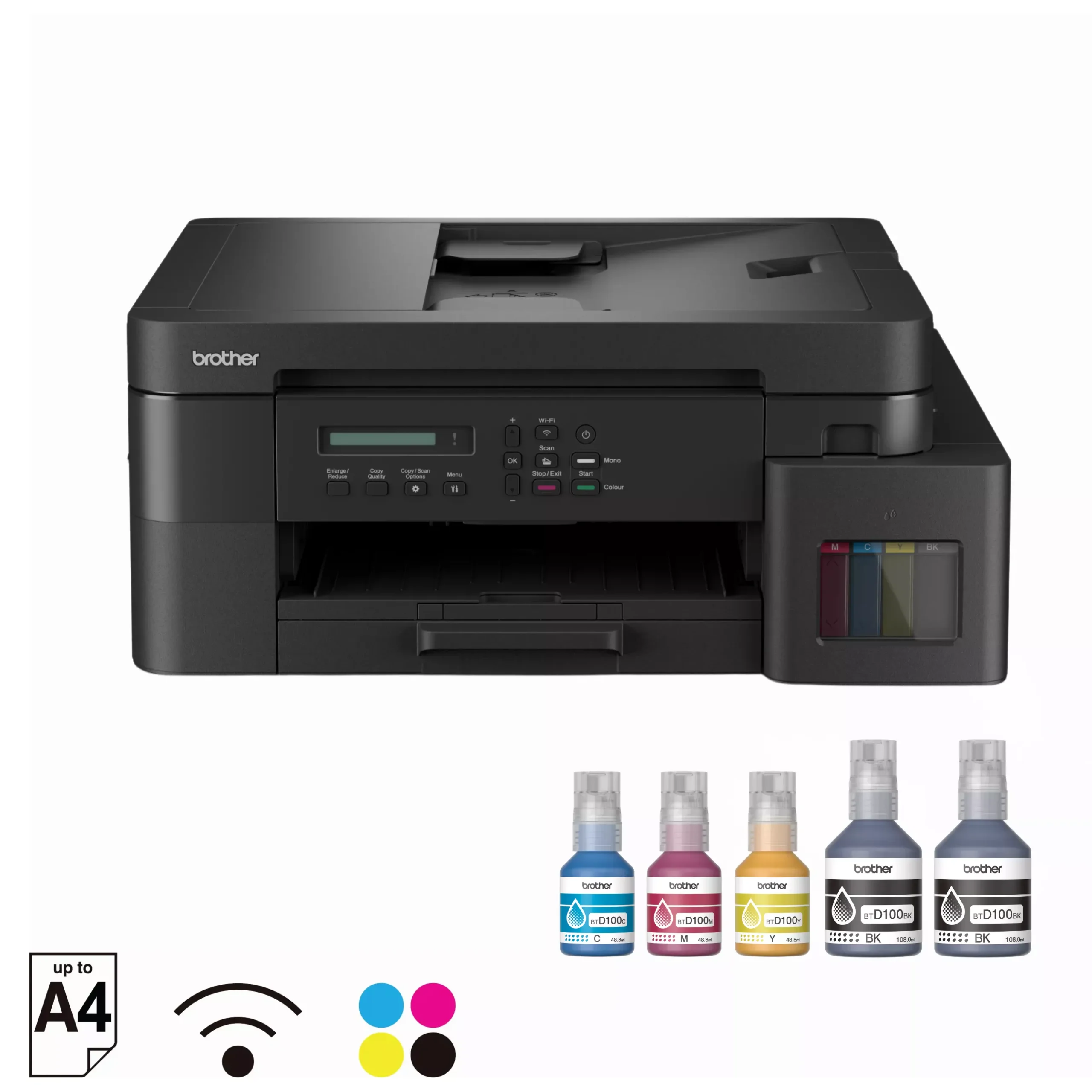 Brother Ink Tank DCP-T830DW WIFI Auto Duplex Color Printer Brother Ink Tank DCP-T830DW WIFI Auto Duplex Color Printer