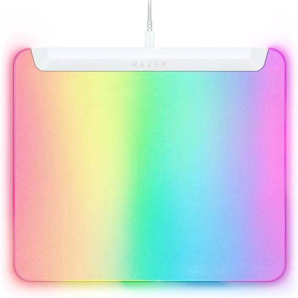 Razer-Firefly-V2-Pro-RGB-Backlit-Gaming-Mouse-Mat-White-1.jpg Razer Firefly V2 Pro RGB Backlit Gaming Mouse Mat (White) - Image 1