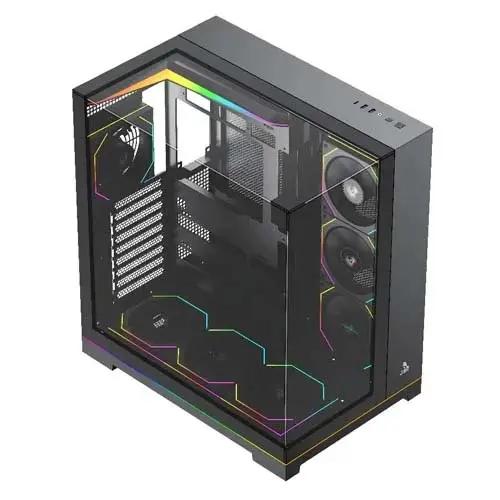 TAG-Gamerz-Supernova-ARGB-EATX-Mid-Tower-Cabinet-Black-1 TAG Gamerz Supernova, 7 ARGB Fans, E-ATX Mid-Tower Cabinet (Black) - Image 1