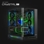 Ant Esports Crystal Arc Pro Mid-Tower Gaming Cabinet - Image 2